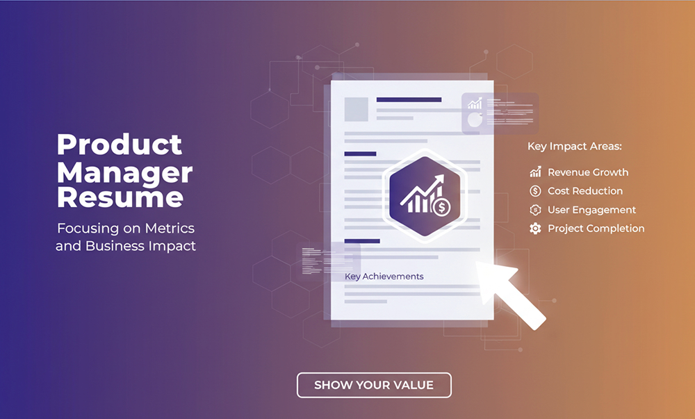 Product Manager Resume: Focusing on Metrics and Business Impact